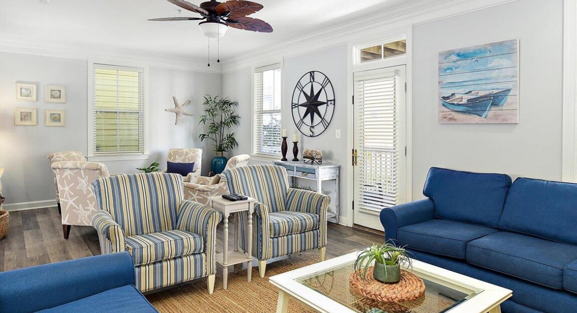 Living-Area- 6 Sunset Island-Ocean City
