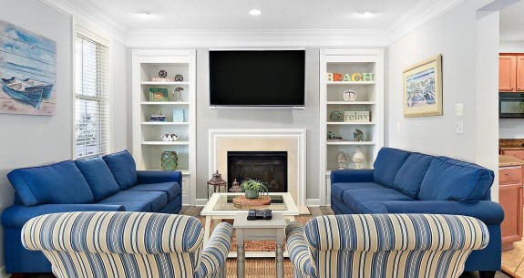 Living-Area- 6 Sunset Island-Ocean City