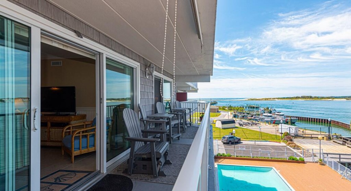 ASSATEAGUE HOUSE 302 Balcony View