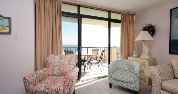 Sea Terrace 507 Living Area