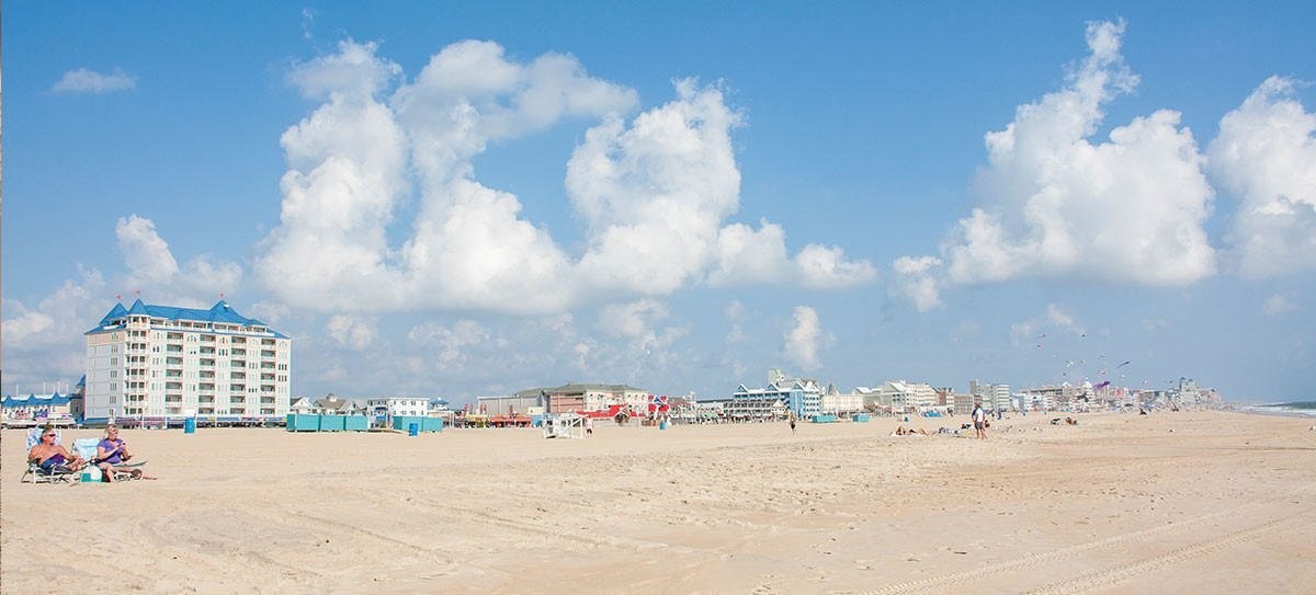 Beach in Ocean City MD