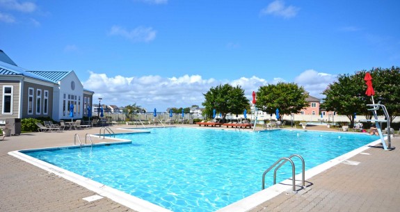 One of 2 Outdoor Pools