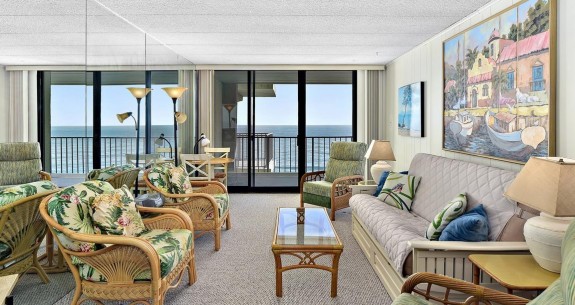 Living Area-Sea Terrace 802-Ocean City