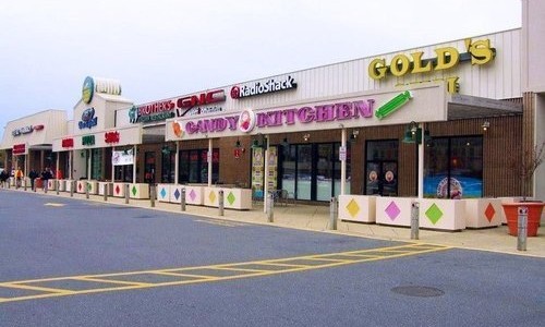 Exterior of Gold Coast Strip Mall