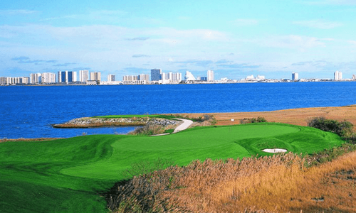 Bay front Golf Course Lighthouse Sound