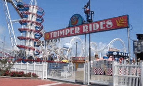 Trimper Rides Amusement park entrance